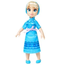 Disney Store Official Princess Elsa Once Upon a Story Mini Doll Playset, Frozen, 5 Inch Princess Dolls, Girl Toys, Princess Toys for Girls, 4 Year Old Girl Birthday Gifts