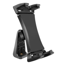 Peastrex IPad Tripod Mount Adapter 360 Degree Rotatable Universal Tablet Clamp Holder for iPad Pro 12.9 11 10.5, iPad Air Mini, Surface Tab, Galaxy Tab and 3.5 to 13.5in Phone Tablet, for Tripod, Monopod