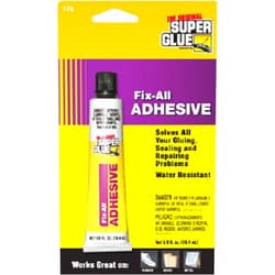 Super Glue Fix All Adhesive,5/8 fl. Oz. Tube,Clear, PT-FA