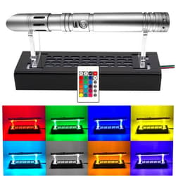 WANLIAN Lightsaber Stand Display,Acrylic Desktop Lightsaber Stand Acrylic A variety of colors glowing light sword ，rack Lightsaber Display Stand , light-transmitting display lightsaber stand.