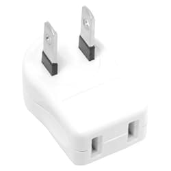 chenyang NEMA Type A 1-15P USA Outlet Saver Extension Adapter 2-Prong 2 Outlets 90 Degree Up Down Angled