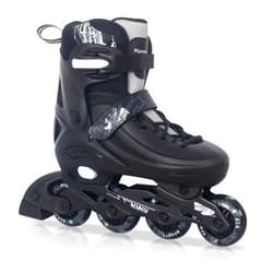 MammyGol Adjustable Inline Skates for Kids Youths Adults, All Wheels Light Up, Indoor and Outdoor Blades Roller Skates for Boys Girls Teen Beginners