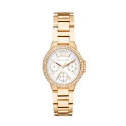 Michael Kors Mini Camille Women's Watch, Stainless Steel Watch for Women with Steel or Leather Band