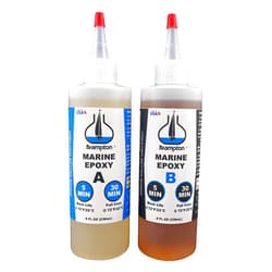 BRAMPTON TECHNOLOGY, LTD. Brampton Marine Epoxy Strong Bonding for Boat Repair - Bonds in 30 Minutes, Water Resistant (16 Ounce)