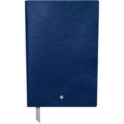 Montblanc Notebook Indigo Lined #146 Fine Stationery 113593 – Elegant Journal with Leather Binding and Ruled Pages – 1 x (5.9 x 8.2 in.)