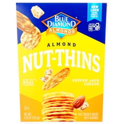 Umintzkss Gluten Free Almond Nut-Thins Cracker Snacks, Pepper Jack Cheese (Pack of 2 – 4.25 Oz. Boxes)
