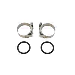 V-Twin 35-0415 Power Intake Manifold Clamp Kit With O-Rings