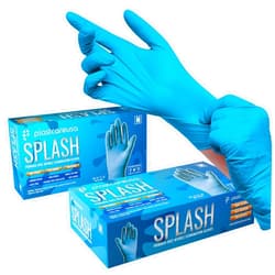 PlastCare USA 100 Nitrile Exam Gloves 3.5 Mil - Latex & Powder Free, Disposable Non-Sterile Protective Gloves By PlastCare