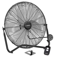 Lasko High Velocity Fan with QuickMount for Floor or Wall Mount Use, 3 Powerful Speeds, Remote Control for Garage, Shop, Attic, 20