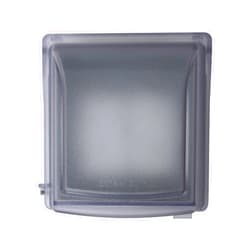 Sigma Electric Sigma Engineered Solutions 14426CLM 2-Gang Non-Metallic While-in-Use Weatherproof Cover, Clear
