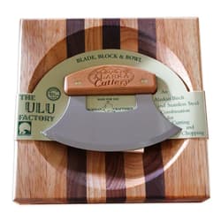 The ULU Factory Ulu Factory Ulu Bowl set Birch Handle AK Cutlery