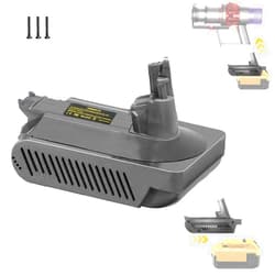 YMWLKJ for Dyson V10 Battery Adapter, Convert for DeWalt 20V 60V Battery to Power for Dyson V10 SV12 Battery Replacement, Only Fit for Dyson V10 Vacuum Cleaner (Not for V10 Slim and V11 Vacuums)