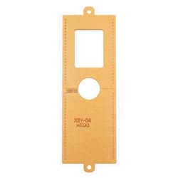 TOPINCN Acrylic Templates, Wallet Acrylic Template Transparent Acrylic Business Card Wallet Bag Drawings Stencil Template Handbag Making Stencil Leather Hand Craft DIY Tool