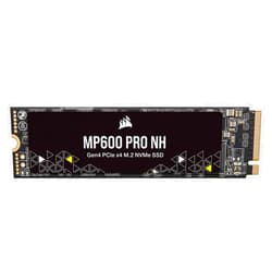 Corsair MP600 PRO NH 1TB PCIe Gen4 x4 NVMe M.2 SSD – High-Density TLC NAND – M.2 2280 – DirectStorage Compatible - Up to 7,000MB/sec - No Heatsink