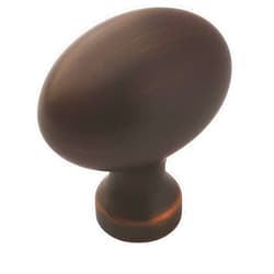 Amerock | Cabinet Knob | Oil Rubbed Bronze | 1-3/8 inch (35 mm) Length | Vaile | 1 Pack | Drawer Knob | Cabinet Hardware