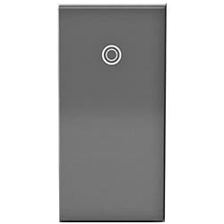 Adorne Legrand adorne 15A 1 or 3-Way Half-Size Paddle Switch (Magnesium Finish), ASPD1531M4