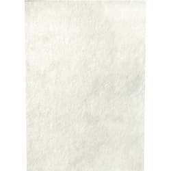National Nonwovens Natural Undyed - XXL Wool Sheet - 100% Virgin Wool - All Natural - National Nonwovens - Made in The USA - 36 in x 36 in - Cream/Ivory White