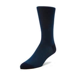 Bresciani Mid-Calf Chevron Egyptian Cotton Men's Italian Dress Socks