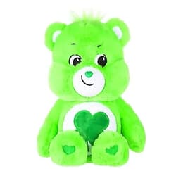 Care Bears Good Luck Bear Stuffed Animal, 14 inches , Green