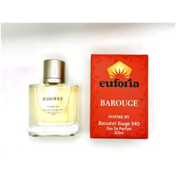 Generic Ambery Saffron Eau de Parfum | Long-Lasting Unisex Luxury Fragrance | 540 Impression | Baccarat Rouge 540 Perfume Women