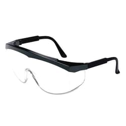 Military Outdoor Clothing New MCR Safety Glasses with Black Frame and Clear Lens