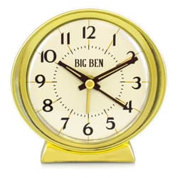 Westclox Big Ben Classic Battery Operated Alarm Clock with Lumnious Hands