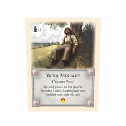 Tabletop Monthly Victim Mentality Card Compatible with Catan's Settlers of Catan 5th Edition and Catan Expansions Board Game Replacement Pieces