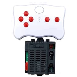 JIARUIXIN wellye RX43 (RX23) 12V Kids Powered Ride on car 2.4G Bluetooth Remote Control and Receiver Kit Controller Control Box Accessories for Children Electric Ride On Car Replacement Parts