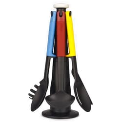 Joseph Joseph Elevate Carousel 6-Piece Utensil Set with Rotating Storage Stand, One Size, Multicolor