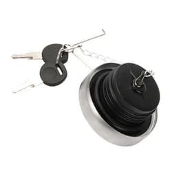 ACROPIX Plastic Locking Gas Cap Lock Fuel Tank Cap Black Fit for Iveco Eurocargo 1991-2015 with Keys No.2993923/1402004/1481301 - Pack of 3