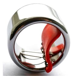 Black Mountain Slide Guitar Rings - Made From Tungsten Steel. Acoustic Guitar Slide, Electric Guitar Slide, Bass, Ukulele, and More. Almost as Hard as Diamond, Smooth Surface Finish, New Invention