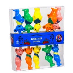 Grateful Dead Kurt Adler UL 10-Light Bears Light Set (GD9141)