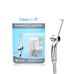 Brondell Hand Held Bidet Sprayer for Toilet: Brondell CleanSpa Advanced Bidet Attachment, Precision Pressure Control Jet Spray, Ergonomic Handheld Bidet for Toilet, Toilet Water Sprayer & Hose Set