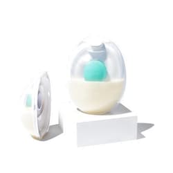 Willow Go - Hands Free Breast Pump - Reusable Breast Milk Containers w/New & Improved Splash Guard - Holds 7 oz. Per Container - Postpartum Essentials - for use w/Willow Go Breastfeeding Pump - 2pk