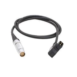 HangTon Power Cable D-tap P-tap to Female 8 Pin for ARRI Alexa 35, Alexa Mini, Amira, Alexa Mini LF Camera V-Mount Battery 50cm High Flex