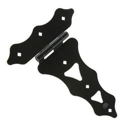 National Hardware N109-034 T-hinge10 Blk2pk