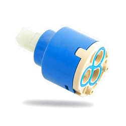 XUCHUAN Diameter 35mm Ceramic Faucet Cartridge Replacement for Single Handle Kitchen Basin Shower Faucet Part, Ceramic Faucet Valve