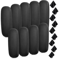 Mepase 9 Pack Black Hard Shell Eyeglasses Cases Sunglasses Case Eyeglass Case Glasses Case with Eyeglass Cloth for Men Women