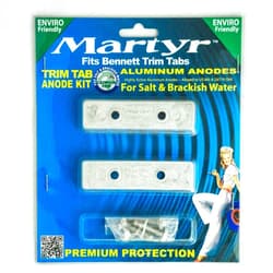 Martyr (Canada Metal Pacific) Martyr ANODES Martyr Bennett Trim Tab Anode Kit CMBNT1AKITA