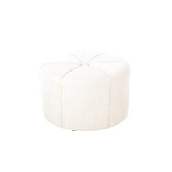 Christopher Knight Home Birdsong Upholstered Round Ottoman - Beige