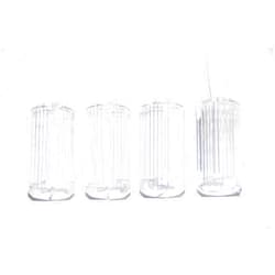 HomeAmore Window Blind Parts. Safe Horizontal Blind Pull Cord Tassel, Cylinder Shape. Breakaway Knob That Will Separate When Excess Pressure is Applied. Great for Homes with Kids or Pets.(4 Pack)