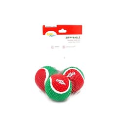 ZippyPaws Zippy Ballz Christmas Dog Toy - Plush Squeaky Holiday Dog Gifts for Small & Medium Puppy Dogs, Interactive Hide & Seek Stocking Stuffers for Pets - Holiday Balls, 3-Pack