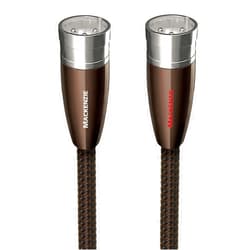 AudioQuest 0.5m Mackenzie XLR Audio Cable 0.5 m XLR (3-pin) Black - Audio Cables (XLR (3-pin), XLR (3-pin), 0.5 m, Black)