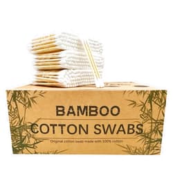 Quanzhou Chenchenchen E-Commerce Co.,Ltd Bamboo Cotton Swabs, Wooden Cotton Swabs 1200pcs