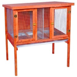 Ware Manufacturing HD Bunny and Rabbit Double Hutch