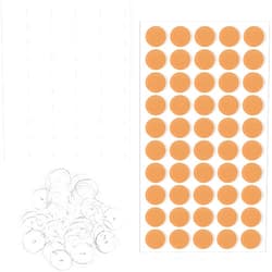 Hicarer 300 Pieces Mixed Earring Support Patches Invisible Earring Lifters White Earlobe Support Patches Waterproof Earring Support Pads Silicone Earring Stabilizers for Supporting Large Heavy Earrings