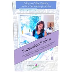 Amelie Scott Designs Edge Quilting Expansion Pack 11 embroidery patterns