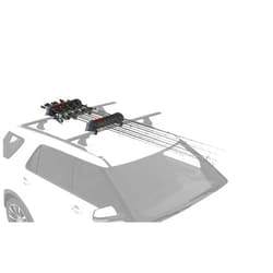 Yakima Fishing Pole Rod Car Rack Mount, ReelDeal 4 Ski & 2 Snowboard Holder w/ SKS Locks