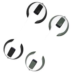 Generic 2026 New Grab Bars for Bathtubs and Showers, 2 Pack Heavy Duty Shower Handle 12 Inch Suction Cup Removable Handrails Bath Grip for Elderly, No Drilling