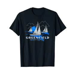 Greenfield California Souvenir Designs by BAS Greenfield California Yachting Souvenir Greenfield T-Shirt